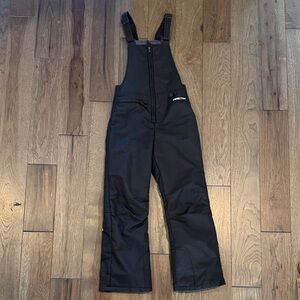 Arctix Youth Snow Bibs - Black Size M